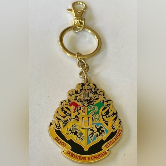 SOLD -Hogwarts house/Harry Potter gold keychain - Picture 3 of 3